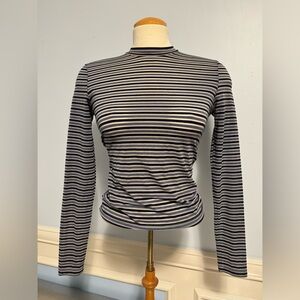 Fiorelli 80s vintage sheer striped top